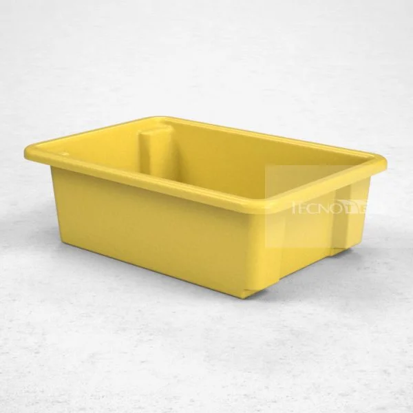 Contentor 39L Amarelo - Tecnotri
