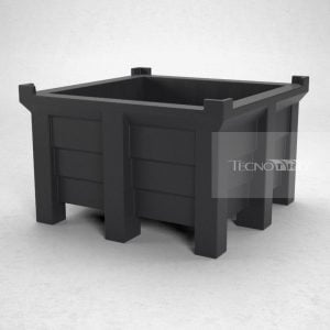 Contentor BIN 300L Preto - Tecnotri