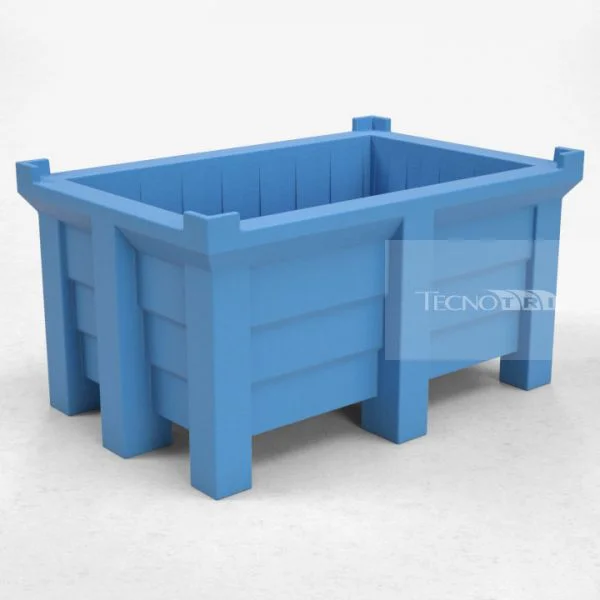 Contentor BIN 320L Azul Claro - Tecnotri
