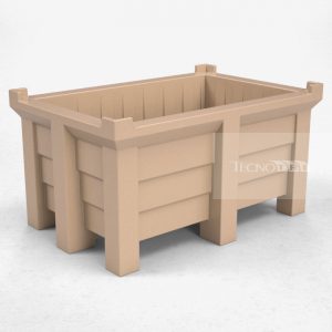 Contentor BIN 320L Bege - Tecnotri