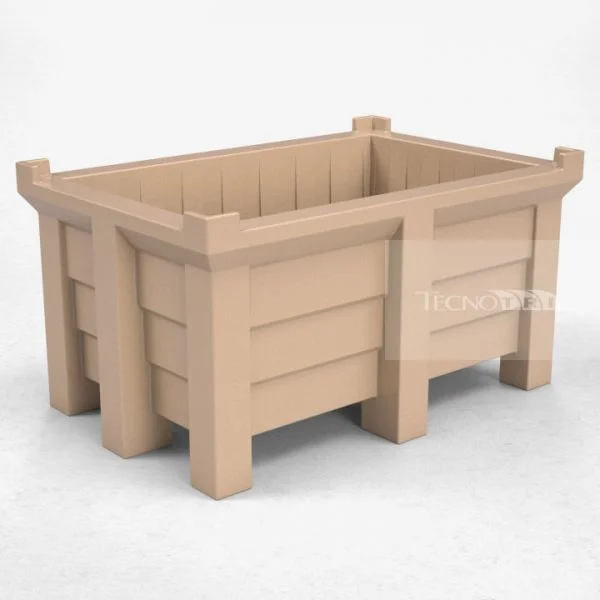 Contentor BIN 320L Bege - Tecnotri