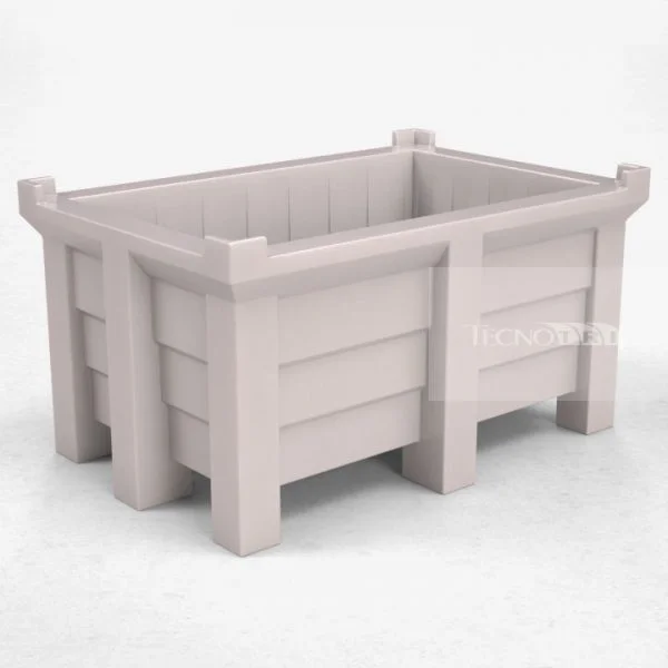 Contentor BIN 320L Branco - Tecnotri