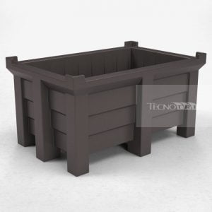 Contentor BIN 320L Cinza Escuro - Tecnotri