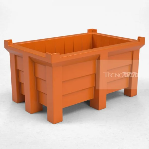 Contentor BIN 320L Laranja - Tecnotri