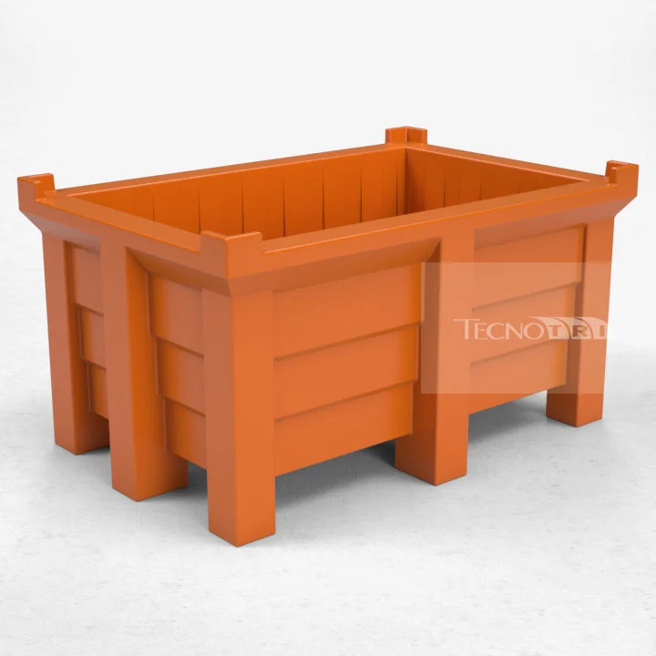 Contentor BIN 320L Laranja Tecnotri