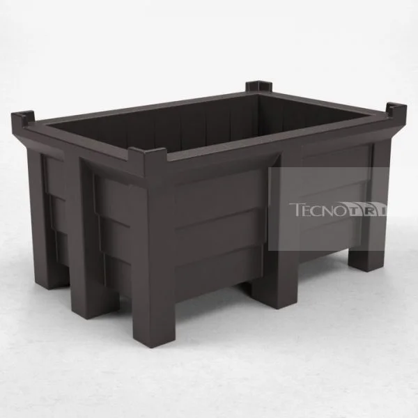 Contentor BIN 320L Preto - Tecnotri