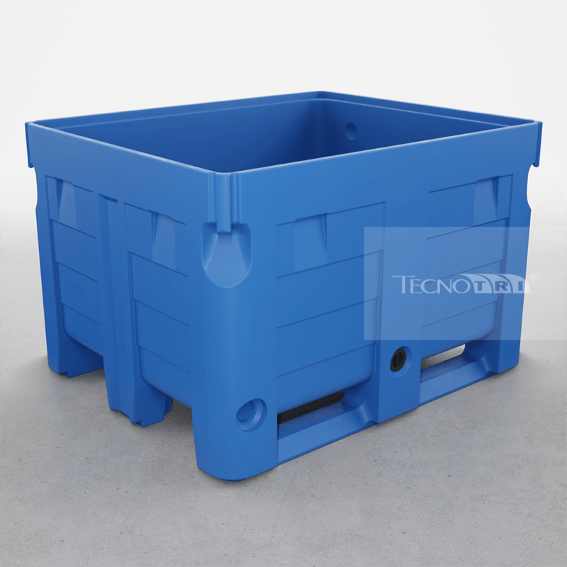 Contentor Bin 600 Litros Tecnotri Varios modelos Direto de Fábrica