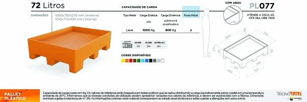 Ficha Técnica PL077 Bacia de Contenção