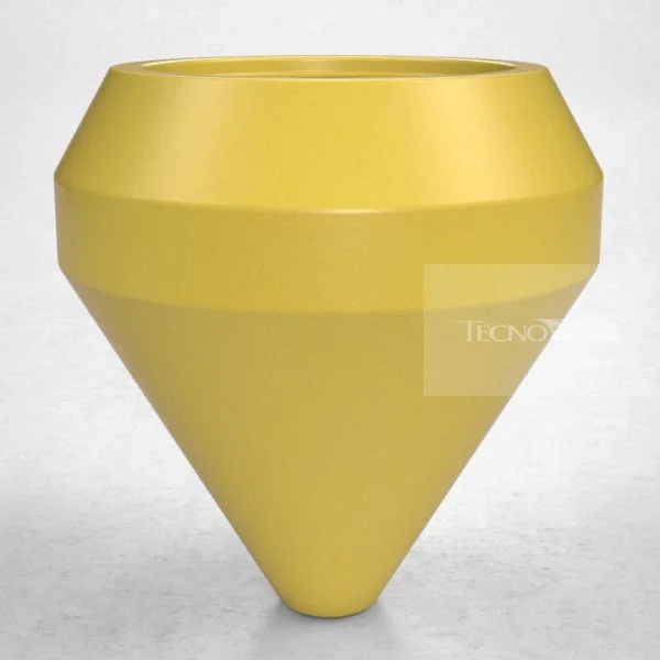 Funil 600L Amarelo - Tecnotri