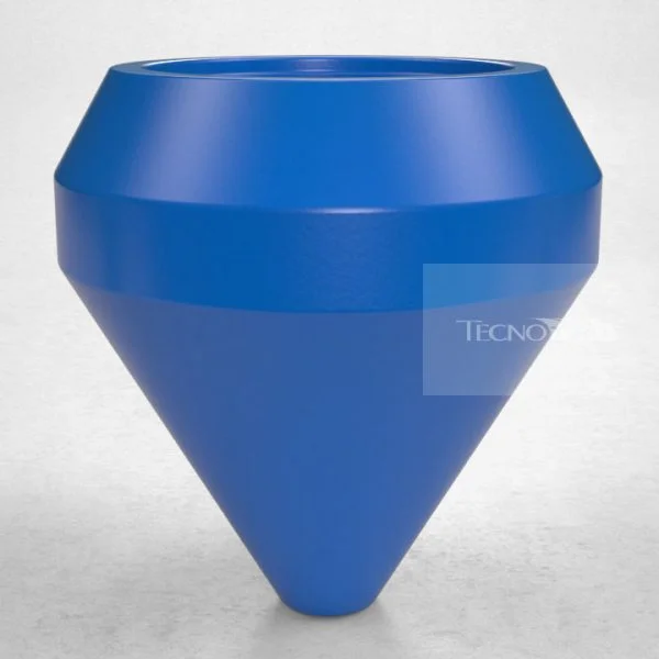 Funil 600L Azul Escuro - Tecnotri