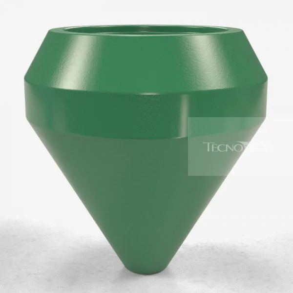 Funil 600L Verde - Tecnotri
