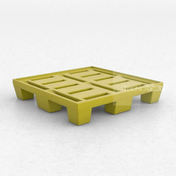 Pallet Plástico / Tarima 1000x1000. PL005 Big Bag - Imagen 3