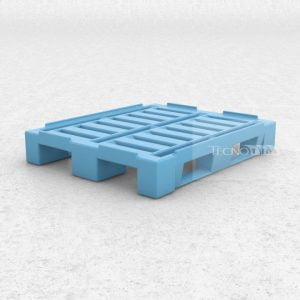 Pallet Plástico PL011 Azul Claro