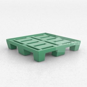 Pallet Plástico PL005 Verde Tecnotri