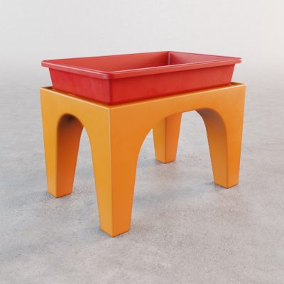 Pallet Plástico PL014 Laranja Tecnotri
