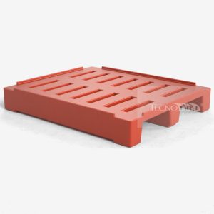 Pallet Plástico PL016 Vermelho Tecnotri