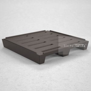 Pallet Plástico PL024 Preto Tecnotri