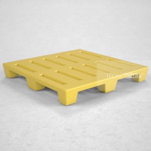 Pallet Plástico PL025 Amarelo Tecnotri