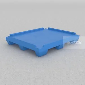 Pallet Plástico PL013 Azul Escuro - Tecnotri