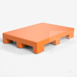 Pallet Plástico PL015 Laranja - Tecnotri
