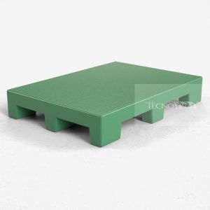 Pallet Plástico PL015 Verde - Tecnotri