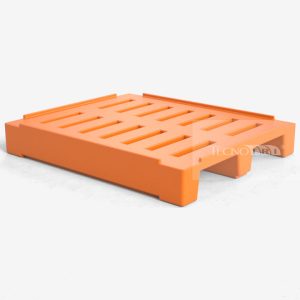 Pallet Plástico PL016 Laranja - Tecnotri