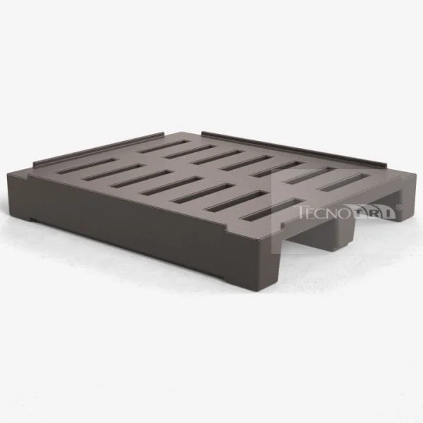 Pallet Plástico PL016 Preto - Tecnotri