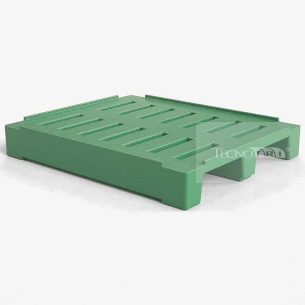 Pallet Plástico PL016 Verde - Tecnotri