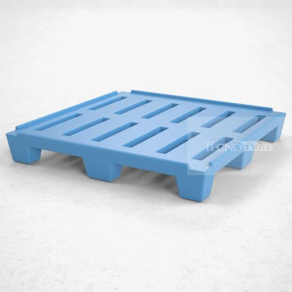Pallet Plástico PL018 Azul Claro - Tecnotri