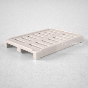 Pallet Plástico PL019 Branco - Tecnotri
