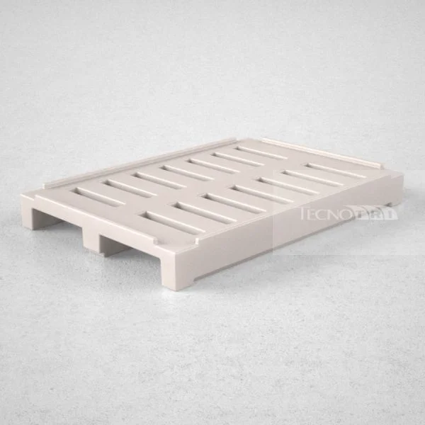 Pallet Plástico PL019 Branco - Tecnotri