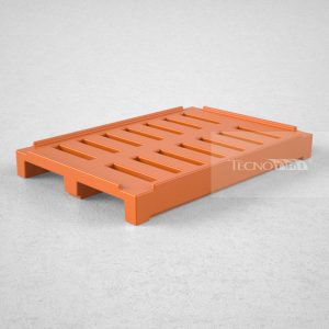 Pallet Plástico PL019 Laranja - Tecnotri