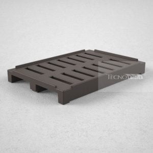 Pallet Plástico PL019 Preto - Tecnotri