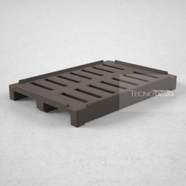 Pallet Plástico PL019 Preto - Tecnotri