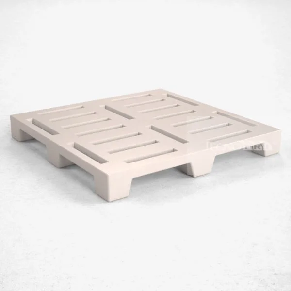Pallet Plástico PL022 Branco - Tecnotri