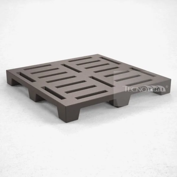 Pallet Plástico PL022 Preto - Tecnotri