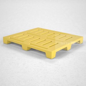 Pallet Plástico PL023 Amarelo - Tecnotri