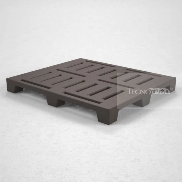 Pallet Plástico PL023 Preto - Tecnotri