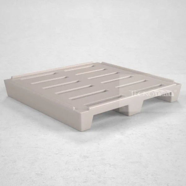Pallet Plástico PL024 Branco - Tecnotri