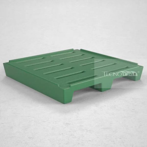Pallet Plástico PL024 Verde - Tecnotri