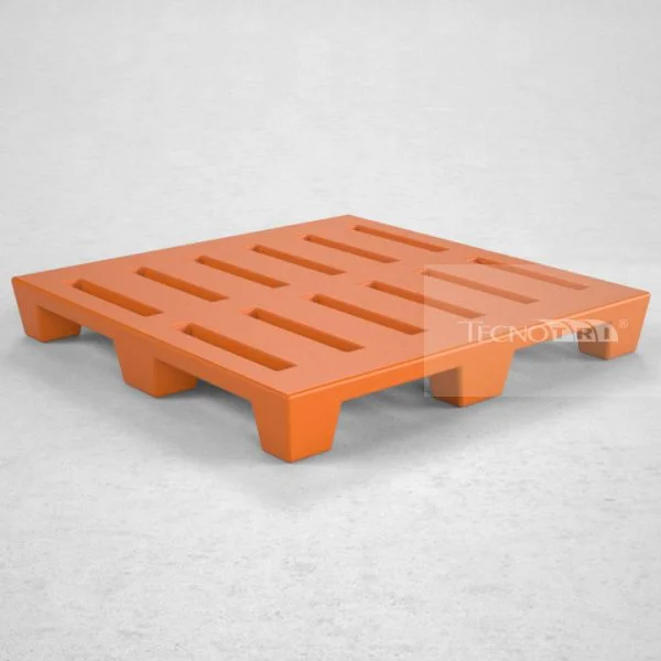 Pallet Plástico PL025 Laranja - Tecnotri