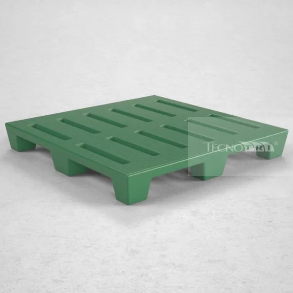 Pallet Plástico PL025 Verde - Tecnotri