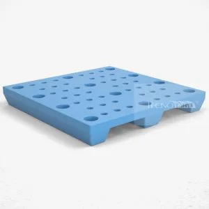 Pallet Plástico PL040 Azul Claro - Tecnotri
