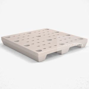 Pallet Plástico PL040 Branco - Tecnotri