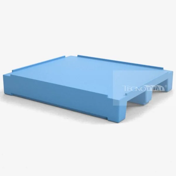 Pallet Plástico PL047 Azul Claro - Tecnotri