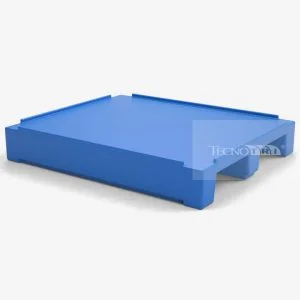Pallet Plástico PL047 Azul Escuro - Tecnotri