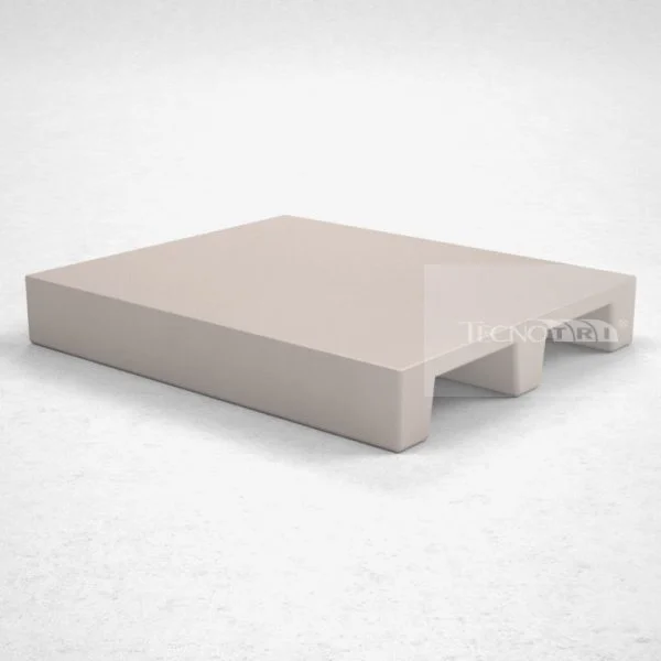 Pallet Plástico PL048 Branco - Tecnotri