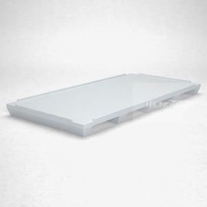 Pallet Plástico PL059 Branco - Tecnotri