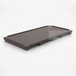 Pallet Plástico PL059 Preto - Tecnotri