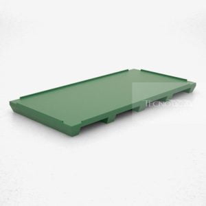 Pallet Plástico PL059 Verde - Tecnotri